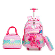 Trolley backpack HWCHHJT-10801T Mochila rodinha