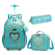 Trolley backpack HWCHHJT-12801T Mochila rodinha