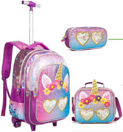 Trolley backpack HWCHHJT-22013T Mochila rodinha