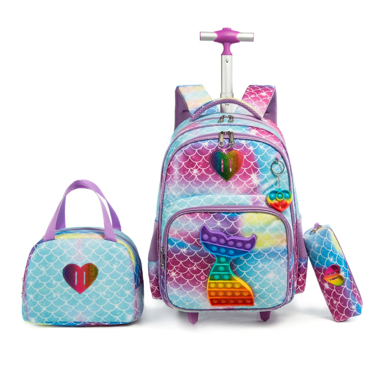 Trolley backpack HWCHHJT-10801T Mochila rodinha