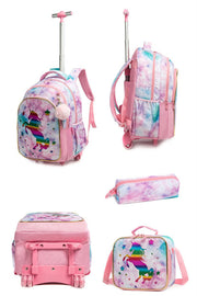 Trolley backpack HWCHHJT-12801T Mochila rodinha