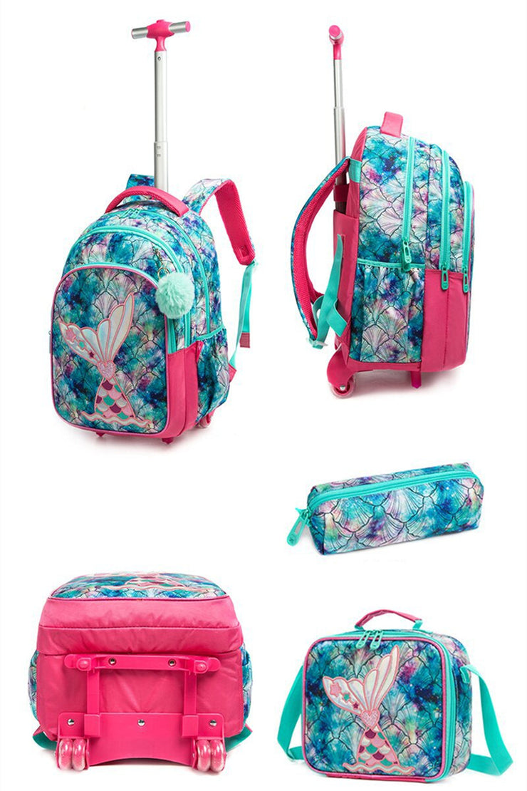 Trolley backpack CB12802 Mochila rodinha infantil