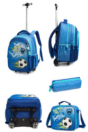 Trolley backpack CB12804 Mochila rodinha infantil