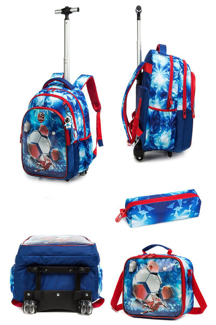 Trolley backpack CB12806 Mochila rodinha infantil