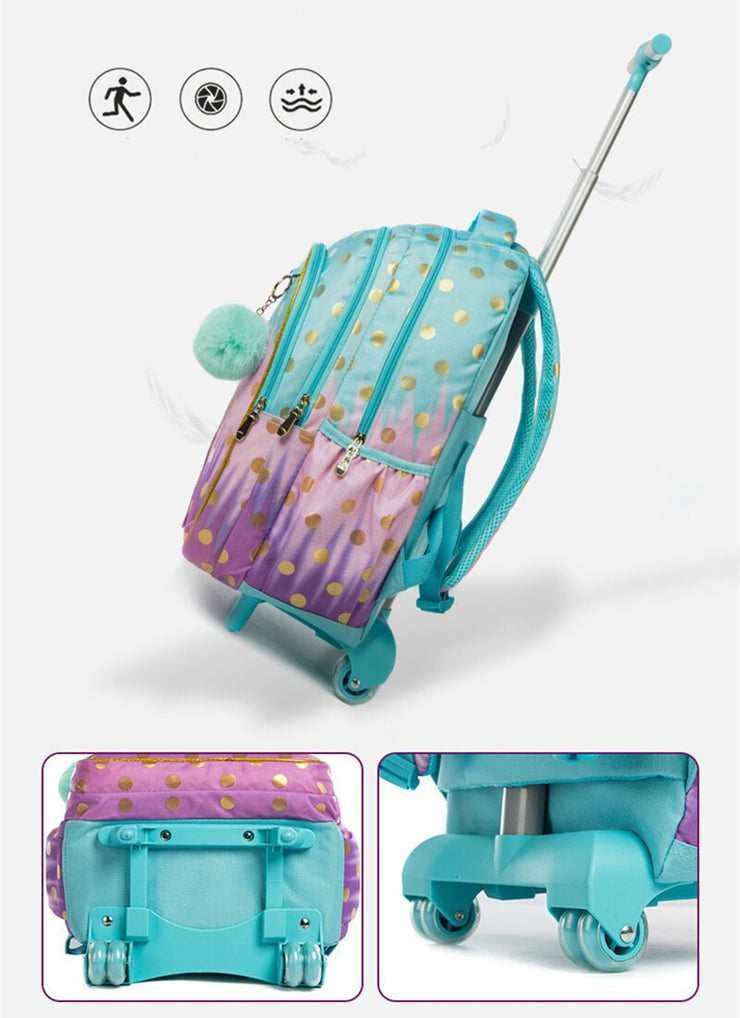 Trolley backpack CB12804 Mochila rodinha infantil